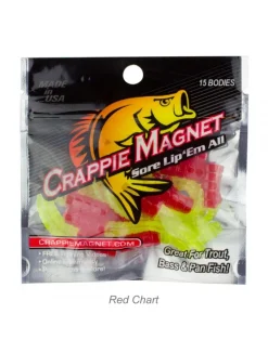 Leland Lures Soft Baits>Crappie Magnet 15pc Body Packs