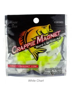 Leland Lures Soft Baits>Crappie Magnet 15pc Body Packs