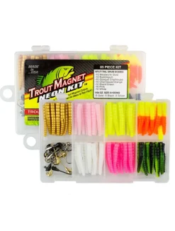 Leland Lures Soft Baits|Jigs>Trout Magnet Neon Kits