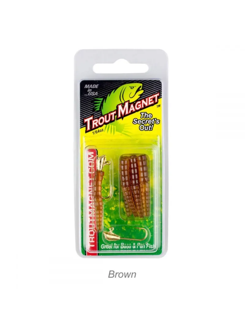 Leland Lures Soft Baits|Jigs>Trout Magnet 9pc Packs