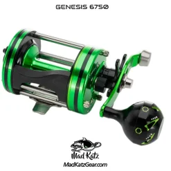 Mad Katz Baitcasting>Genesis 6750 Round Baitcasting Reels