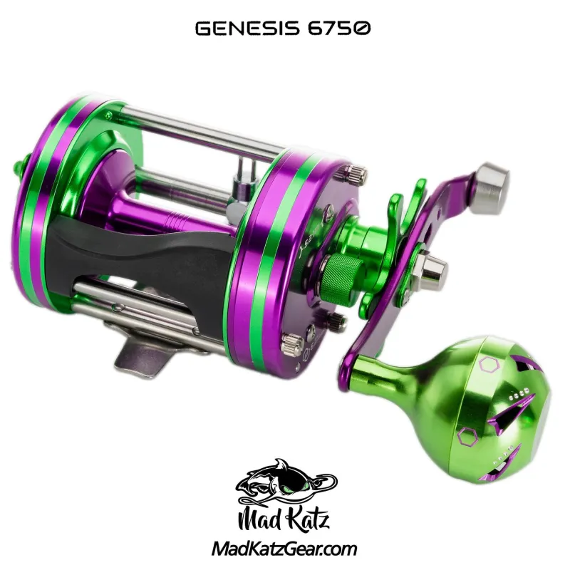 Mad Katz Baitcasting>Genesis 6750 Round Baitcasting Reels