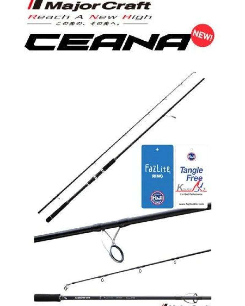 Major Craft Spinning>Ceana Light Shore Spinning Jigging Rods