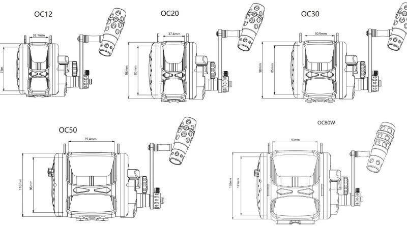 Maxel Conventional>Oceanic Trolling Conventional Reels *Final Sale*