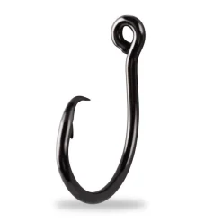 Mustad Hooks>Demon Perfect Circle In-Line 3X Hooks Black Knickel