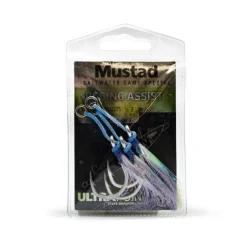Mustad Hooks>J-Assist5 Ocean Crystal Jigging Assist Rig