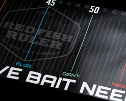 NLBN Tools>- No Live Bait Needed Big Redfish Ruler