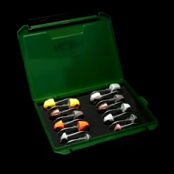 NLBN Soft Baits|Tackle Boxes & Storage>- No Live Bait Needed Colored Jig Head Boxes