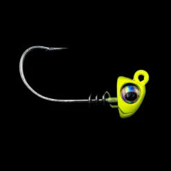 NLBN Jigs>- No Live Bait Needed Hot Heads Screw Lock Jig Heads for 5