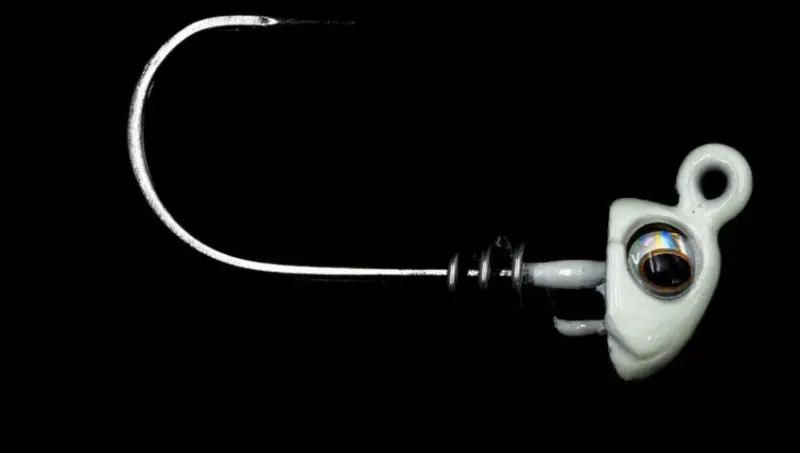 NLBN Jigs>- No Live Bait Needed Hot Heads Screw Lock Jig Heads for 3" Paddle Tails