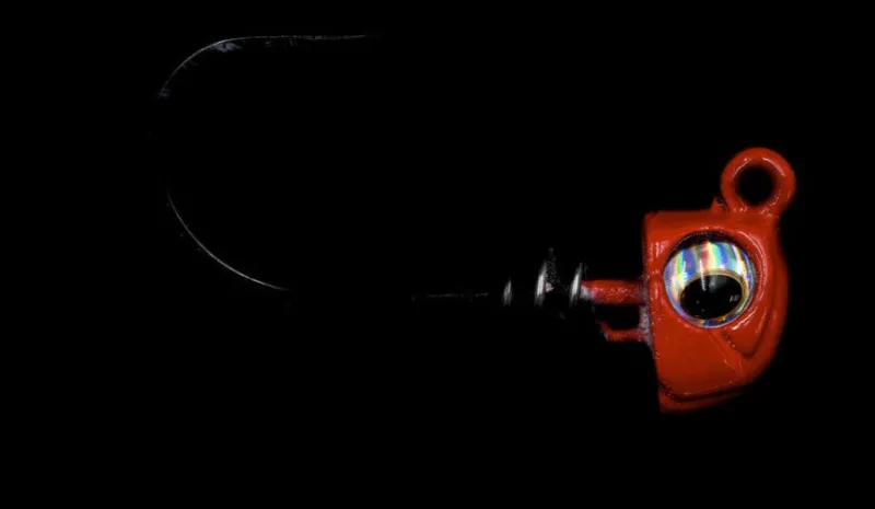 NLBN Jigs>- No Live Bait Needed Hot Heads Screw Lock Jig Heads for 3" Paddle Tails