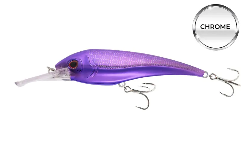 Nomad Trolling Lures>DTX Minnow Chrome Limited Edition Heavy Duty Sinking Trolling Lure
