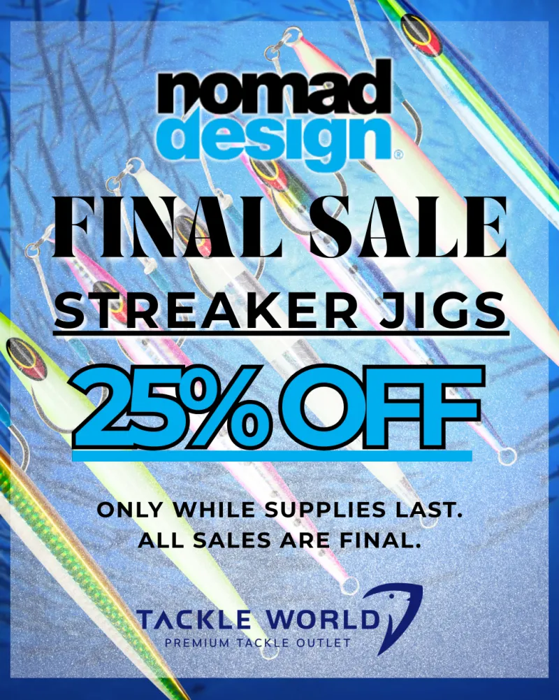 Nomad Slow Pitch & Fast Pitch Jigs|Jigs>Streaker Jigs *Final Sale*