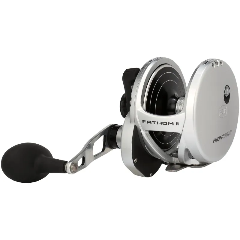 Penn Conventional>Fathom II Single Speed Lever Drag Reels