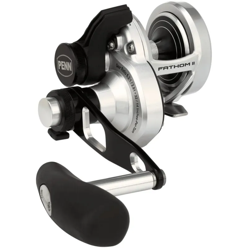 Penn Conventional>Fathom II 2-Speed Lever Drag Reels