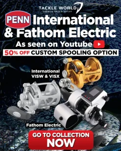 Penn Conventional>International VISX 2-Speed Lever Drag Reels