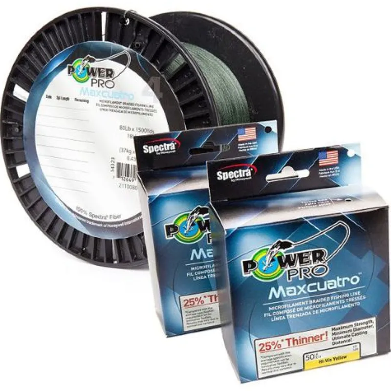 Power Pro Braided Line>PowerPro Maxcuatro Braided Line