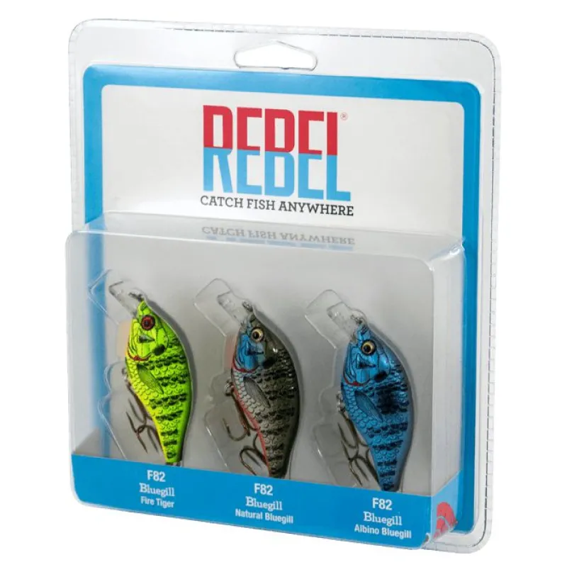 Rebel Hard Baits>Bluegill 3 Pack Crankbaits