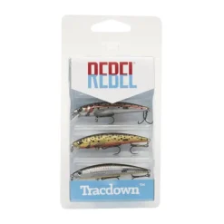 Rebel Hard Baits>Tracdown Ghost Minnow 3 Pack Crankbaits