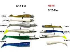 RonZ Soft Baits>Z-FIN Big Game Series HD Soft Baits
