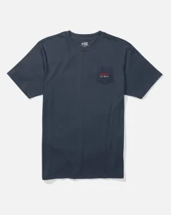 Salty Crew Shirts & Hoodies>Whaler Schematic Crew Tees