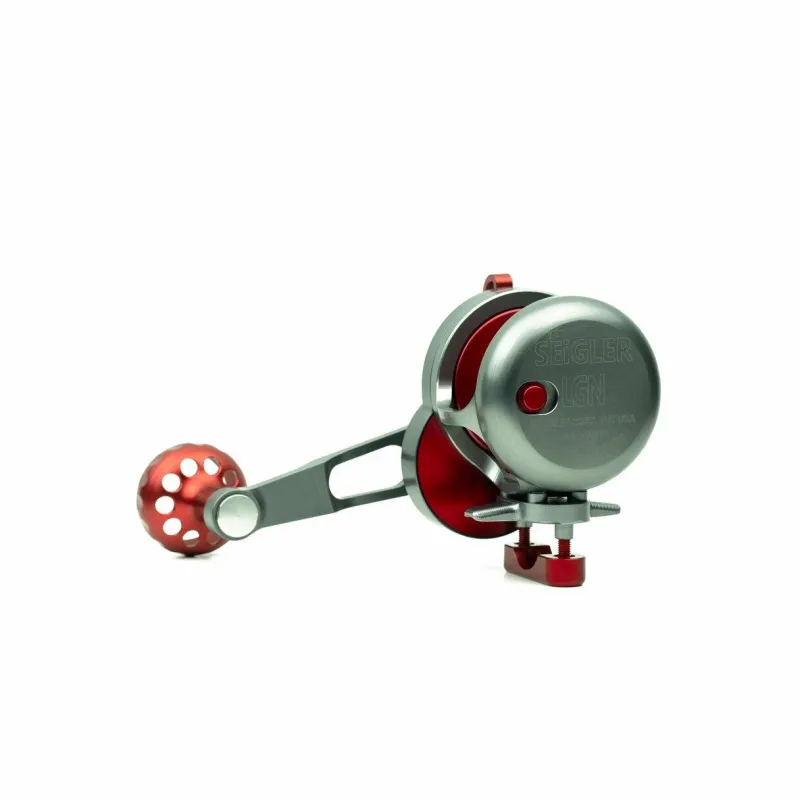 Seigler Conventional>LGN Large Game Narrow Lever Drag Reels