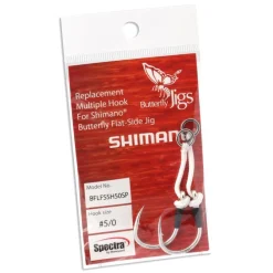 Shimano Hooks>Butterfly Flat-Side Spare Hooks