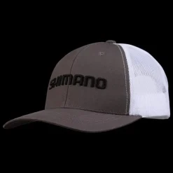 Shimano Hats>Logo Trucker Cap Grey
