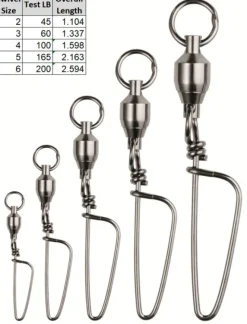 Spro Swivels & Snaps>Power Swivel with Coastlock Snaps