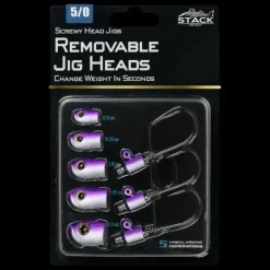 Stack Tackle Hard Baits>Screwy Head Jigs
