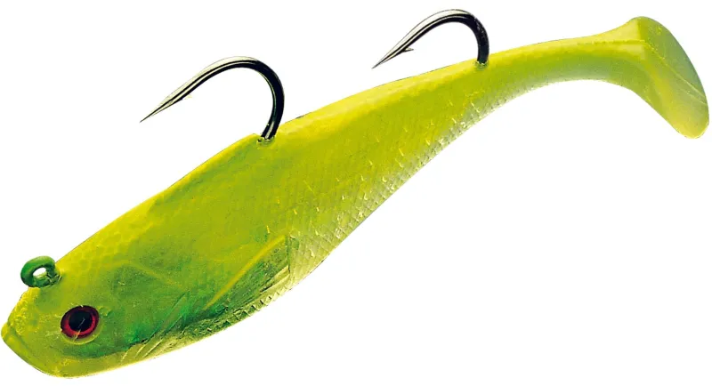 Tsunami Soft Baits>Holographic 9" Double Hook Swim Shads
