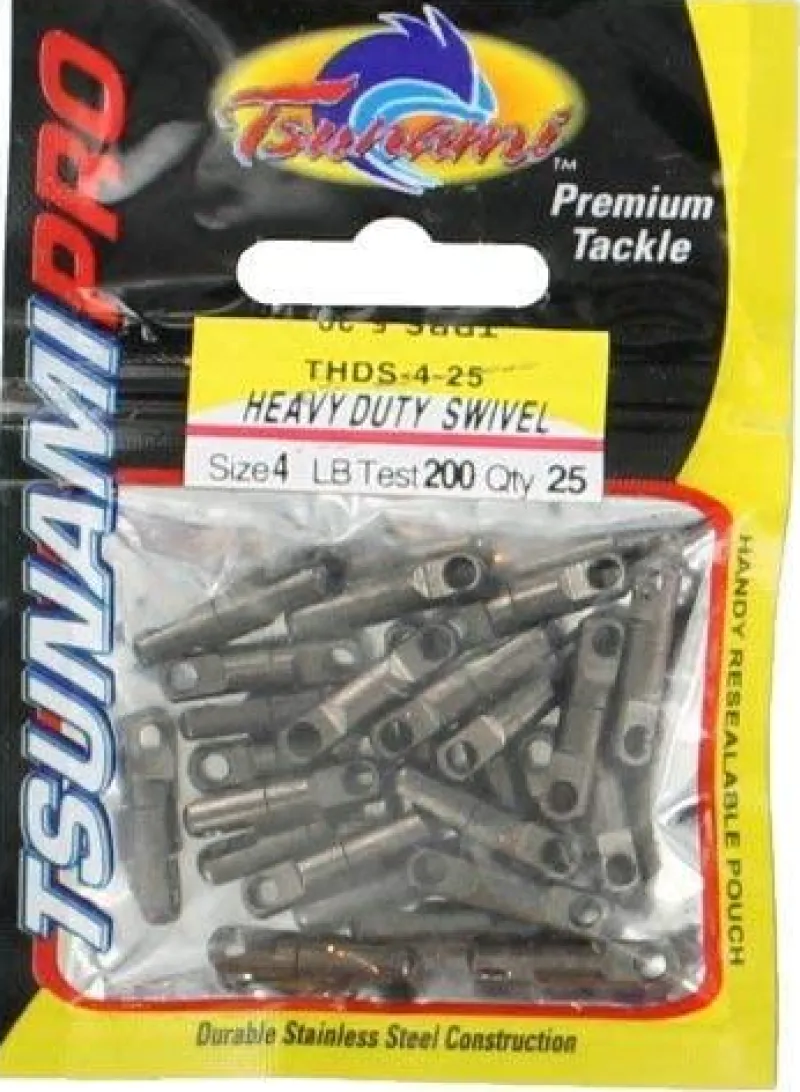 Tsunami Swivels & Snaps>THDS Heavy Duty Swivels