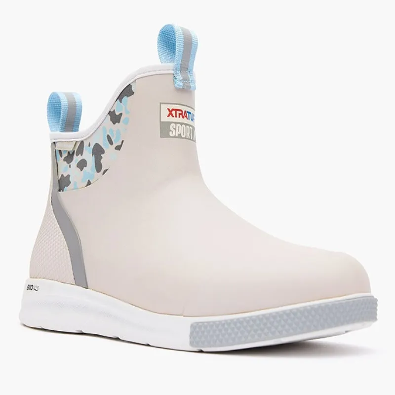 Xtratuf Shoes & Boots>Men's 6" Ankle Deck Boots Duck Camo Grey