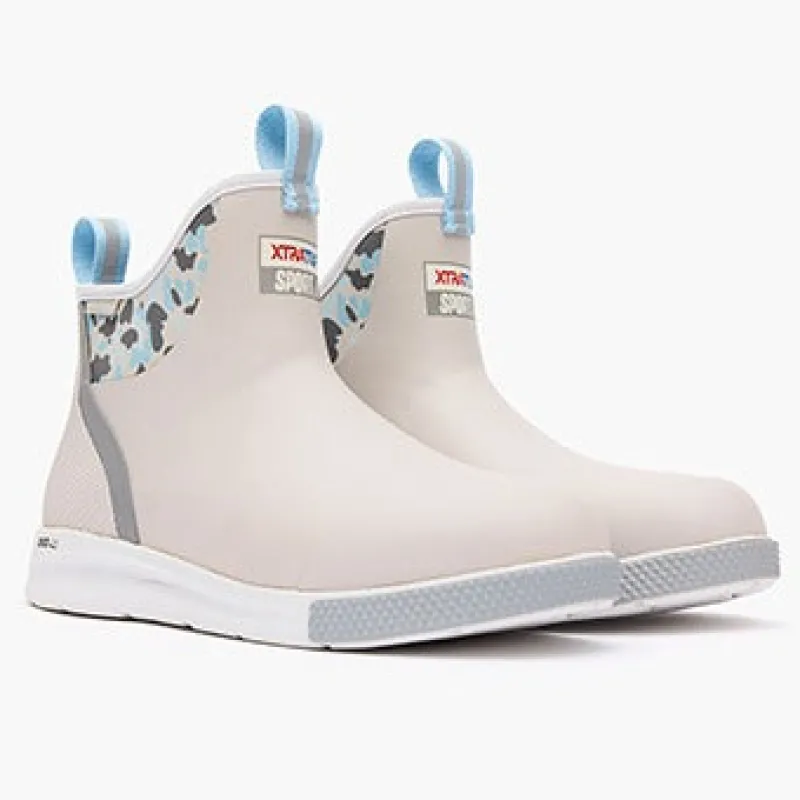 Xtratuf Shoes & Boots>Men's 6" Ankle Deck Boots Duck Camo Grey