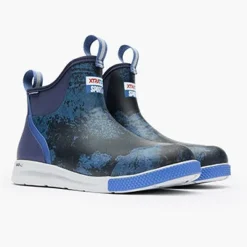 Xtratuf Shoes & Boots>Men's 6" Ankle Deck Boots Xtreme Deep Sea Camo