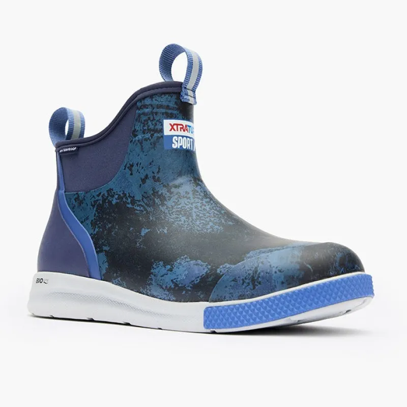 Xtratuf Shoes & Boots>Men's 6" Ankle Deck Boots Xtreme Deep Sea Camo