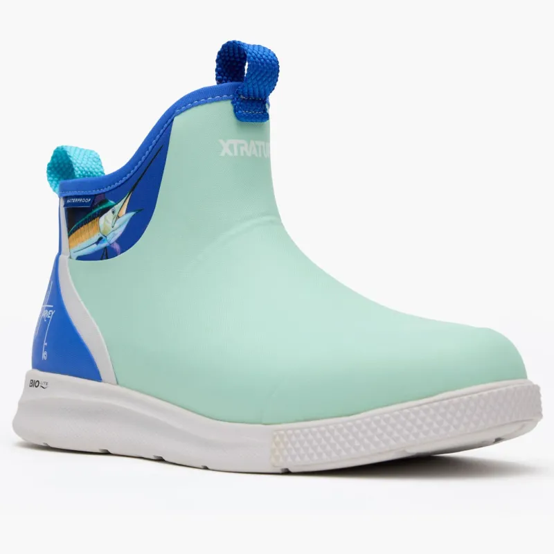 Xtratuf Shoes & Boots>Men's 6" Ankle Deck Sport Boots Guy Harvey