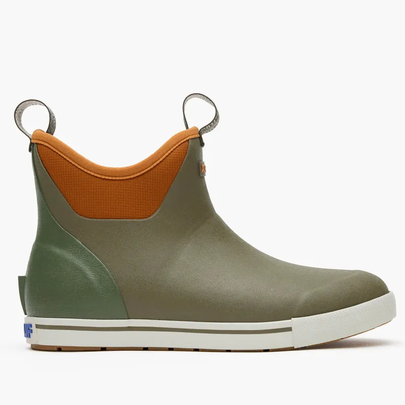 Xtratuf Shoes & Boots>Men's Camp Fleece Lined 6" Ankle Deck Boots Spice