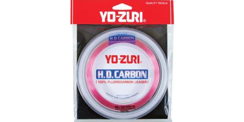Yo-Zuri Fluorocarbon>H.D. Carbon Disappearing Pink Fluorocarbon Leader