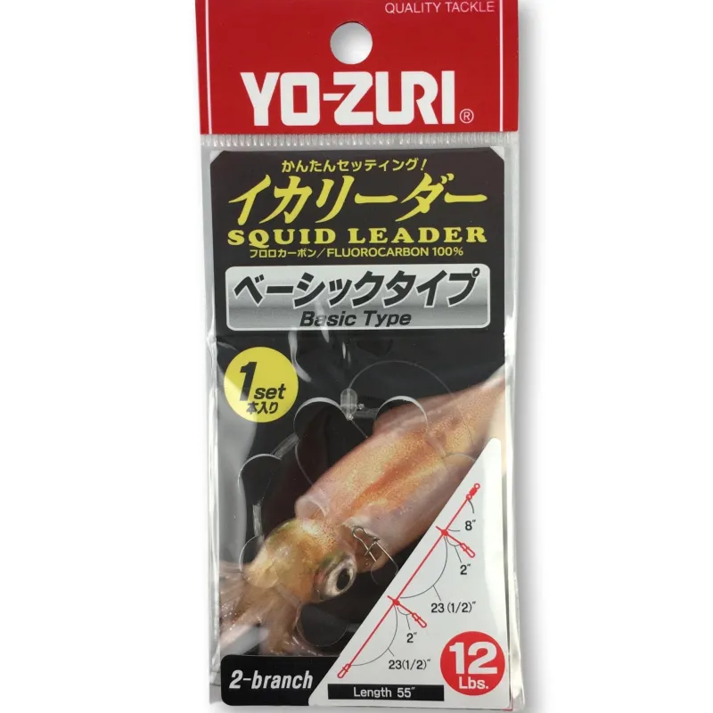 Yo-Zuri Rigs|Fluorocarbon>Squid Leaders