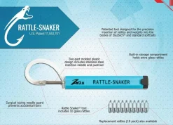Z-Man Soft Baits>Rattle-Snaker Tool And 10 Rattles Kit